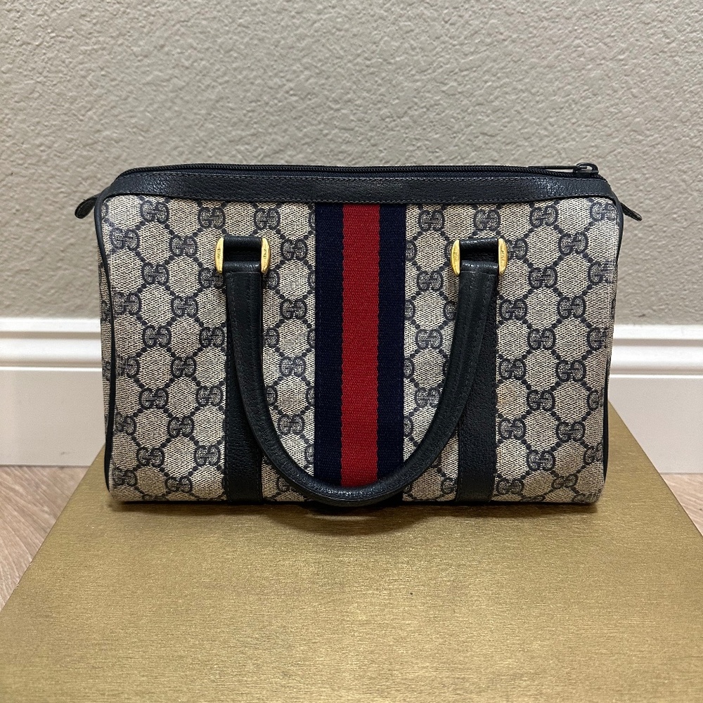 Gucci Vintage Boston Bag - Picture 11 of 17